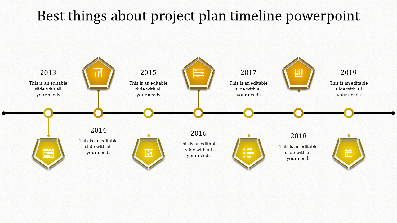 project plan timeline powerpoint template-7-yellow